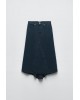 DENIM SKIRT  INK BLUE