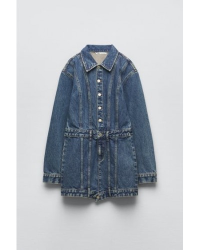 DENIM DRESS  NAVY BLUE