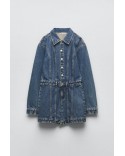 DENIM DRESS  NAVY BLUE