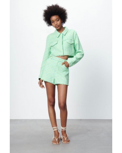 Gingham shorts