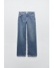 WIDE-LEG MID-RISE FULL LENGTH JEANS