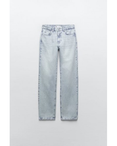 HIGH-RISE SLIM JEANS  LIGHT