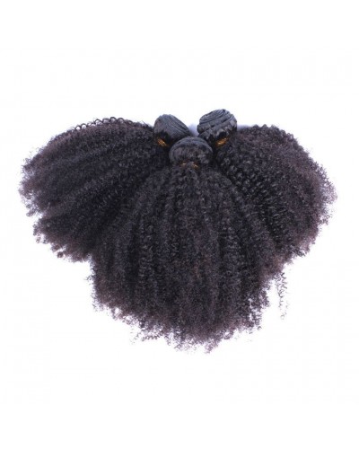 3 Bundles Brazilian Hair Afro Kinky