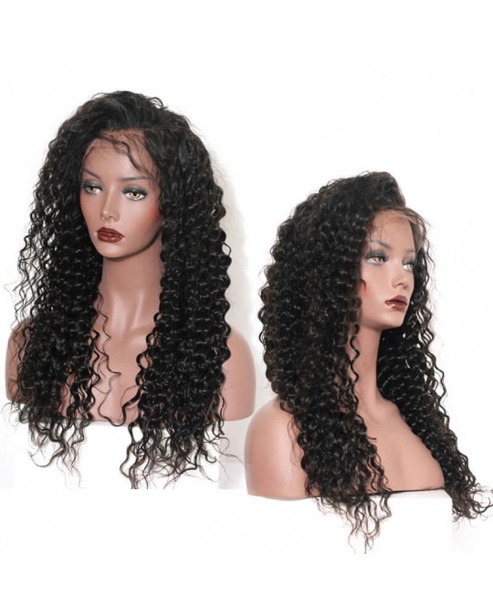 Curly Silk base Full Lace Wig - Dopetrendz